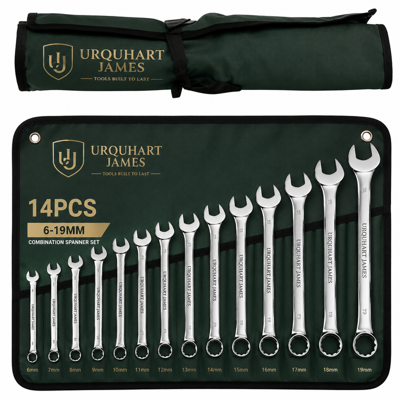 Urquhart James 14pcs Combination Spanner Set